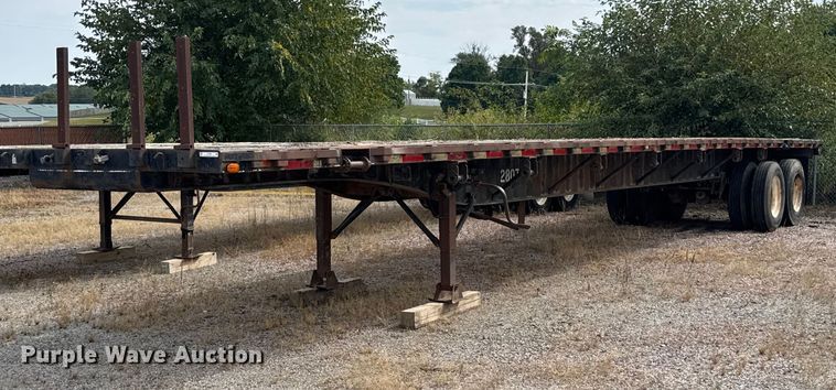 1987 Dorsey flatbed trailer - EV1988