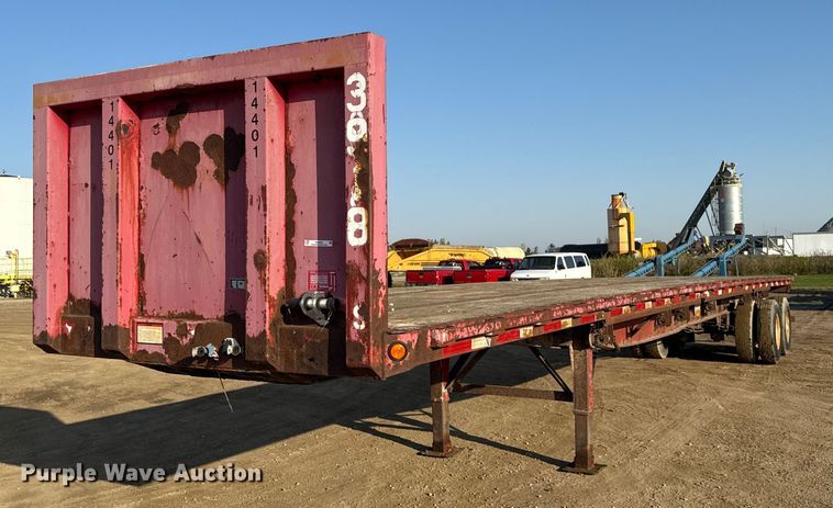 2001 Great Dane flatbed trailer - ND9423