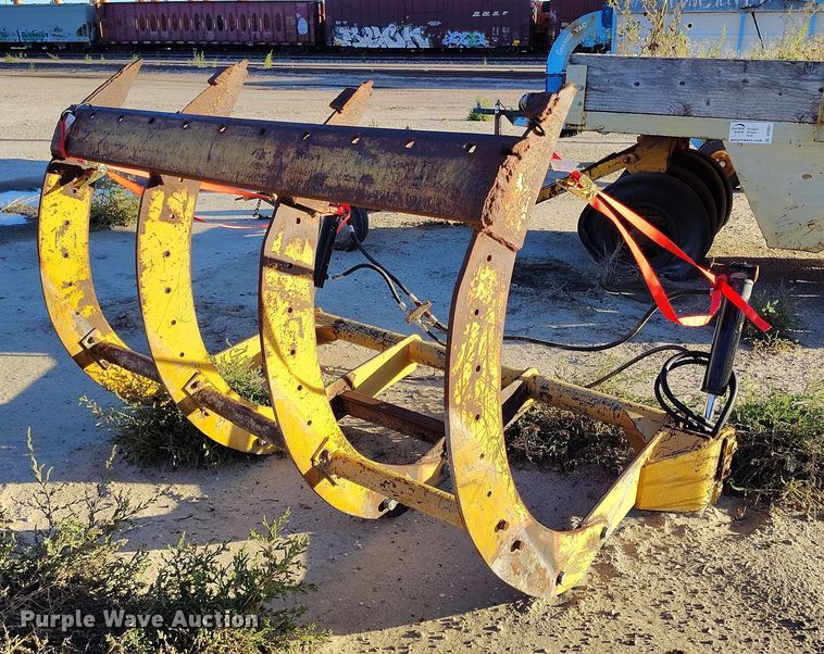 V.W.S. wheel loader grapple bucket - DP5055