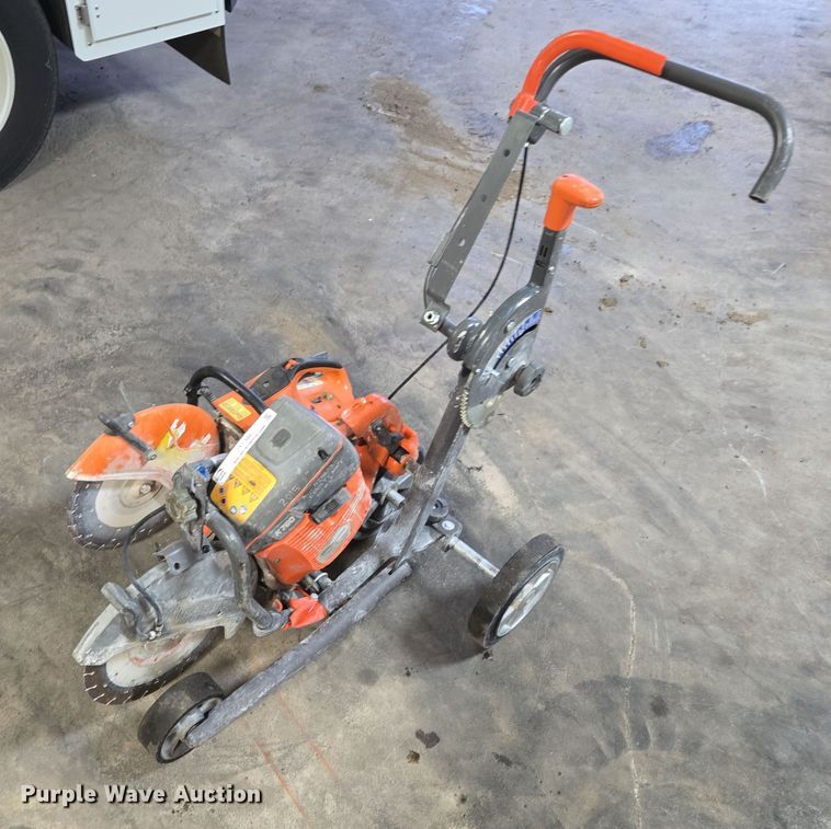 (2) concrete saws - DY1386