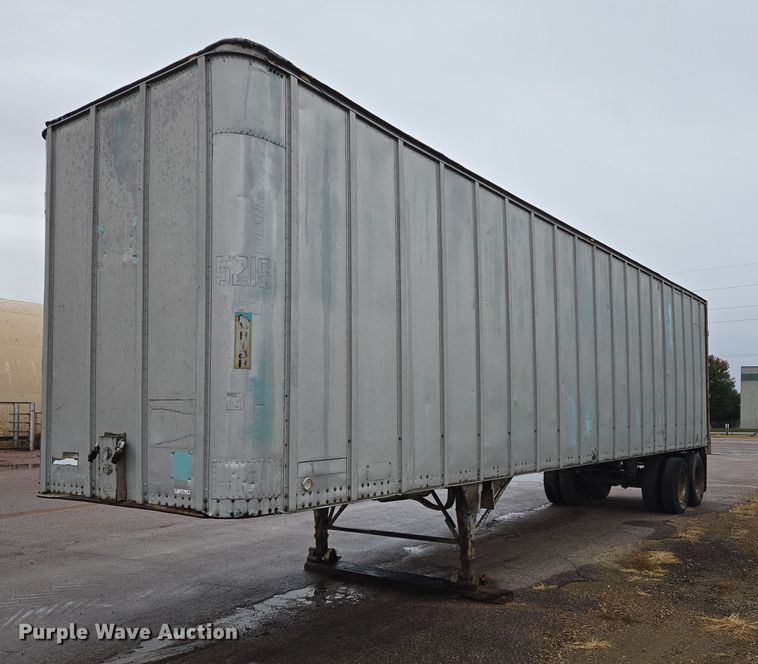 1973 Gindy dry van trailer - DY1400