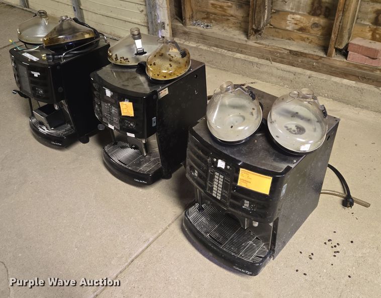 (3) Schaerer Coffee Art Plus coffee makers - DY1404