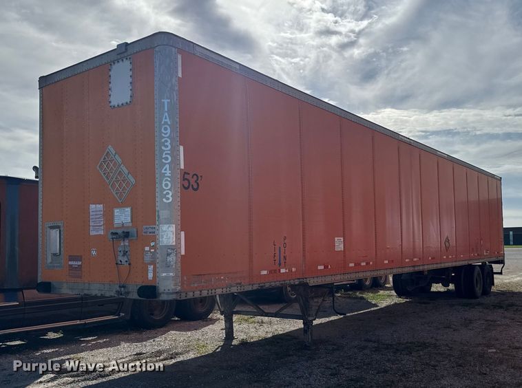 2003 Wabash dry van trailer - EM2384