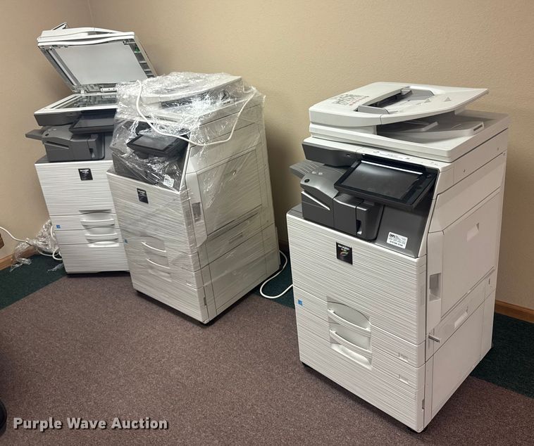 (3) Sharp copy machines - EU6107