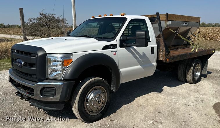 2012 Ford F550 flatbed truck - DP8892