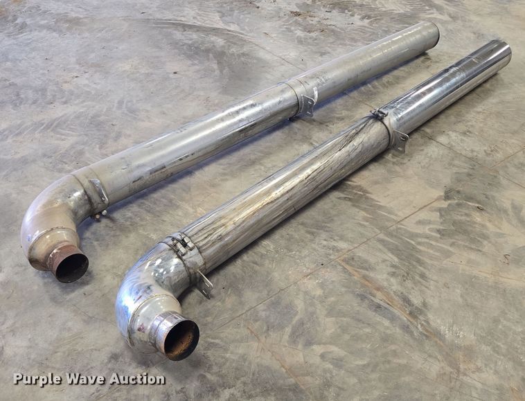 (2) exhaust stacks - DY1423