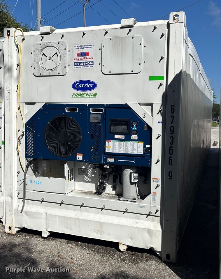 2021 USA-Containers refrigerated shipping container - EC3853