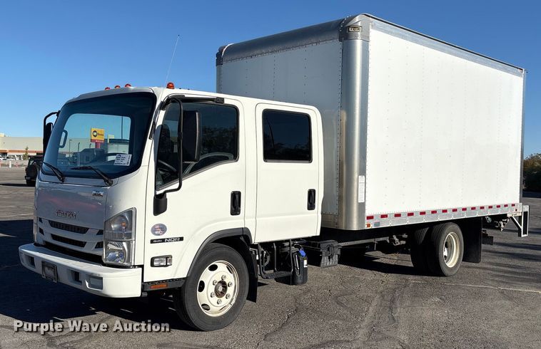 2022 Isuzu NQR Crew Cab box truck - EC8031