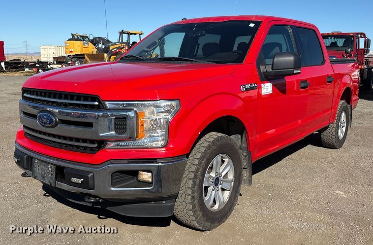 2018 Ford F150 SuperCrew pickup truck - EC8088