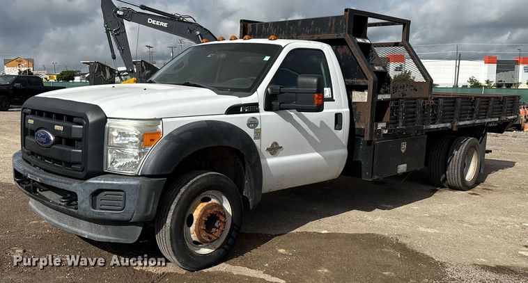 2016 Ford F450 Super Duty XL flatbed truck - ED5777
