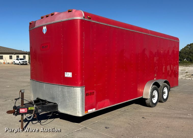 2009 Interstate I720TA3 enclosed cargo trailer - EF2209