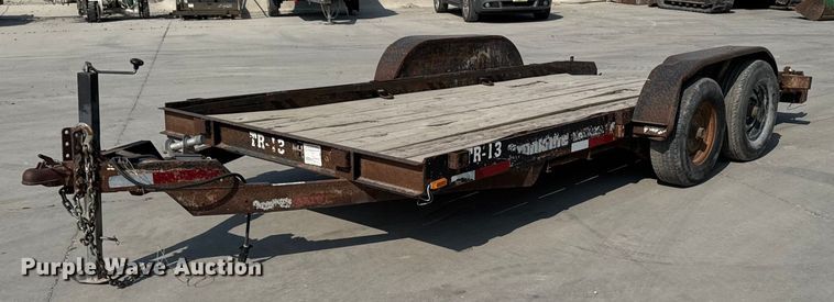 2002 Cronkite Ind 2600EWSA utility trailer - EM2351