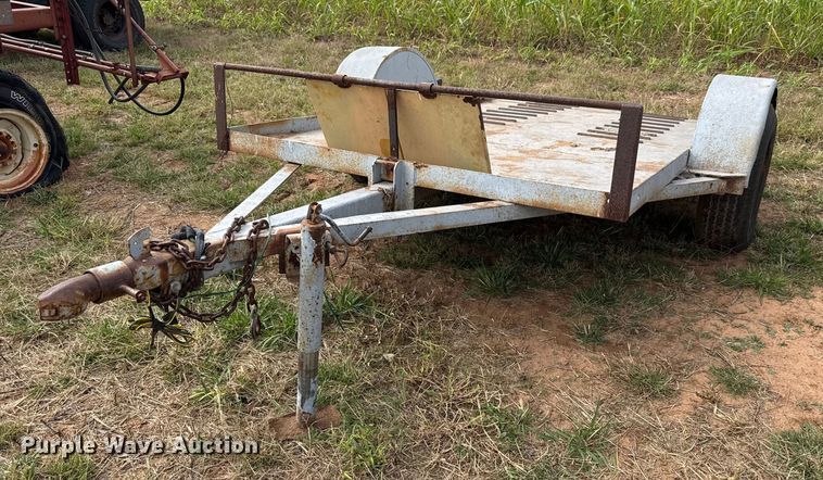 Shop built tilt deck utility trailer - EM8360