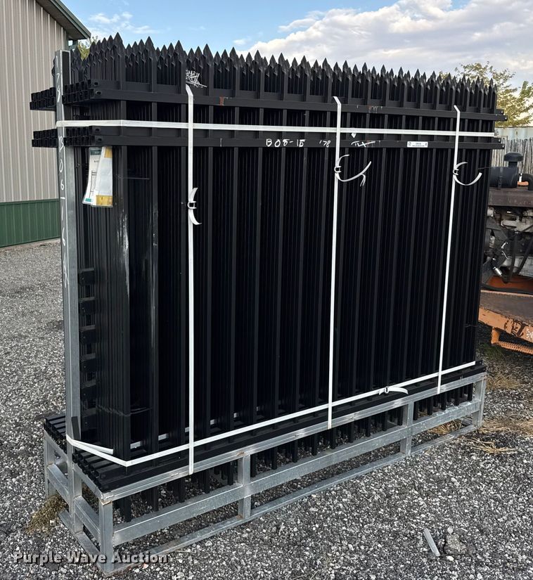 (22) Kaijan 8' x 72" sections of fence - ER0169