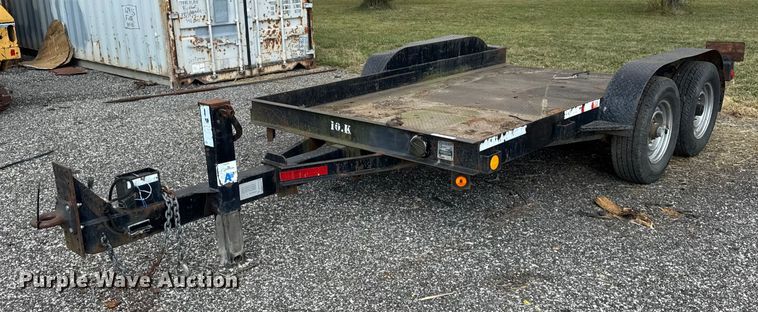 2005 Butler tilt deck equipment trailer - ER0175