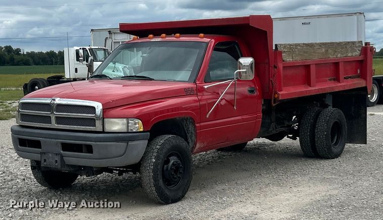1997 Dodge Ram 3500 dump bed pickup truck - ET3080