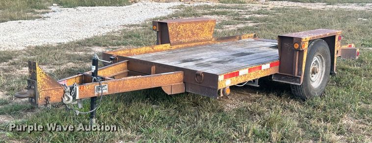 2002 Belshe WB-1 equipment trailer - ET3252