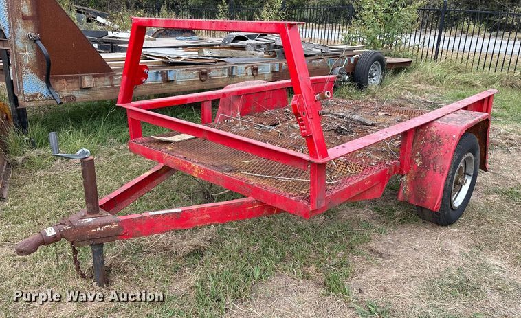 Shop built utility trailer - ET7148