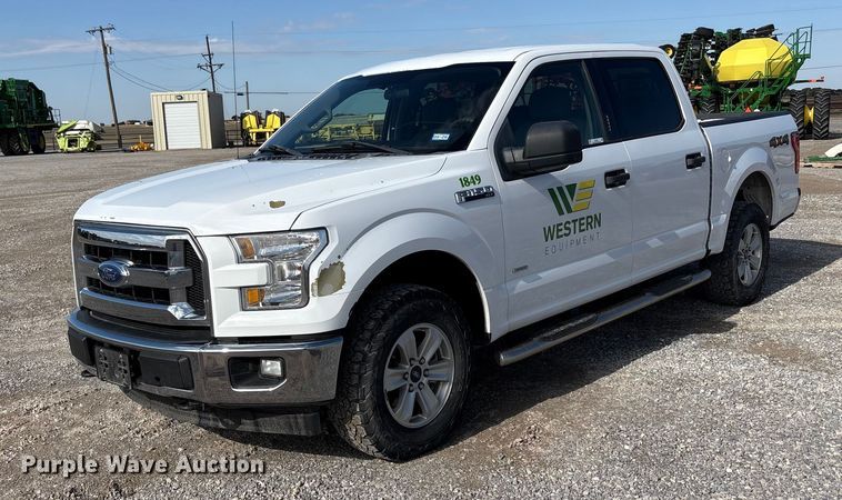2017 Ford F150 SuperCab pickup truck - EU4702
