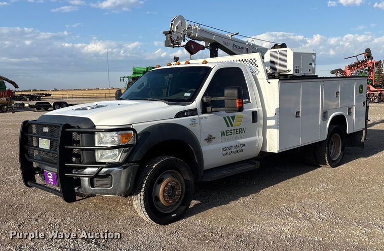 2014 Ford F550 Super Duty XL utility / service truck - EU4704