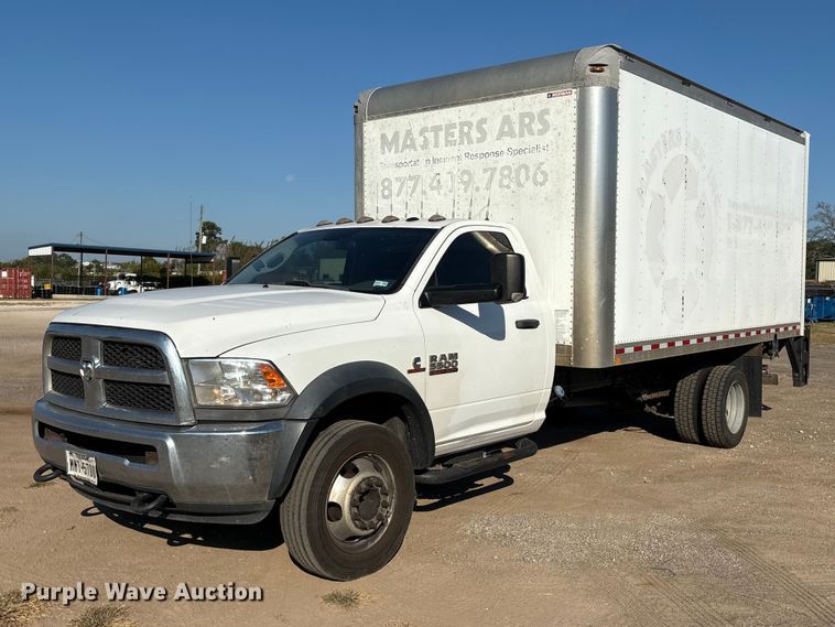 2017 RAM 5500 box truck - EU7047
