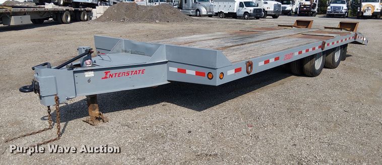 1998 Interstate equipment trailer - NU9719