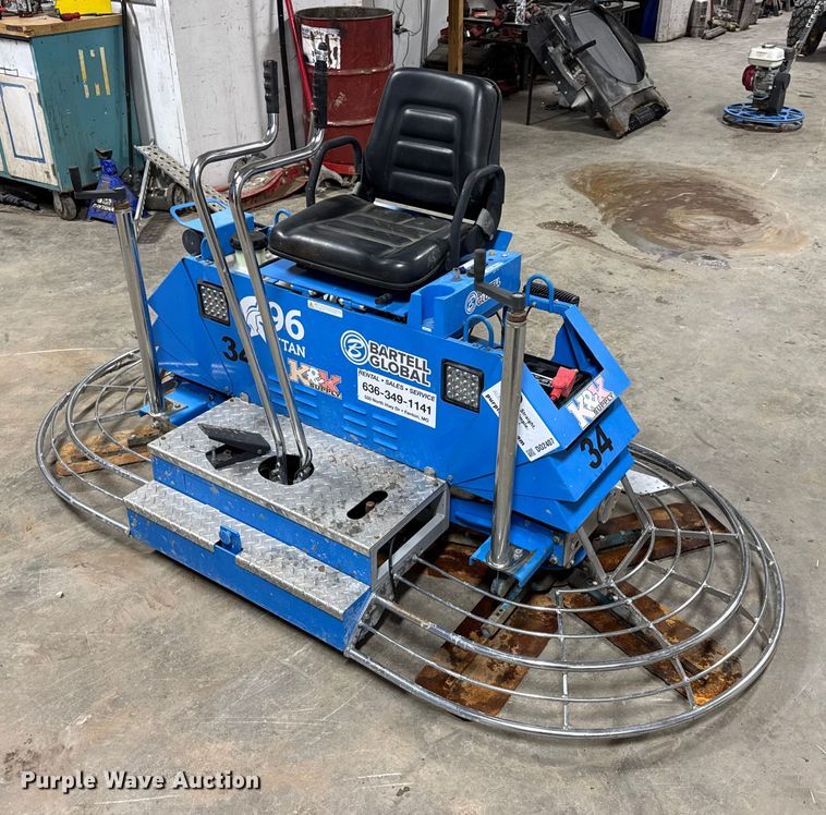 2023 Bartell Global Titan 96 power trowel - DO2407