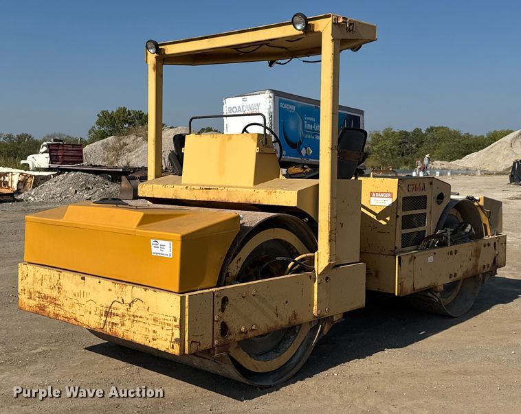 Hyster C-766-A double drum vibratory roller - DU3502