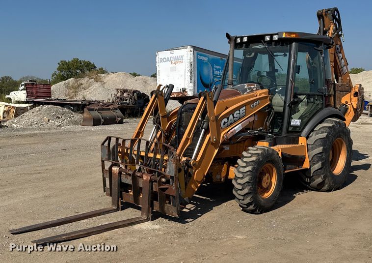 2013 Case 580 Super N WT backhoe - DU3504