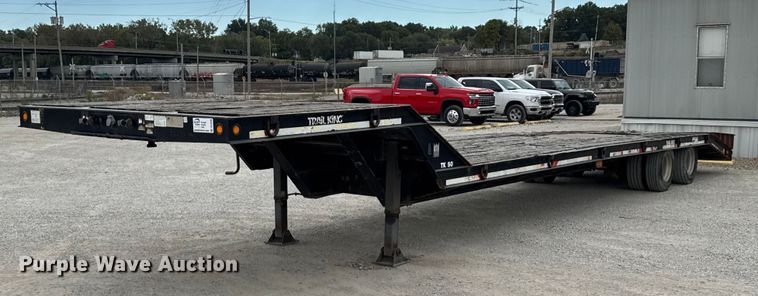 2009 Trail King TK50-432 equipment trailer - DU3536