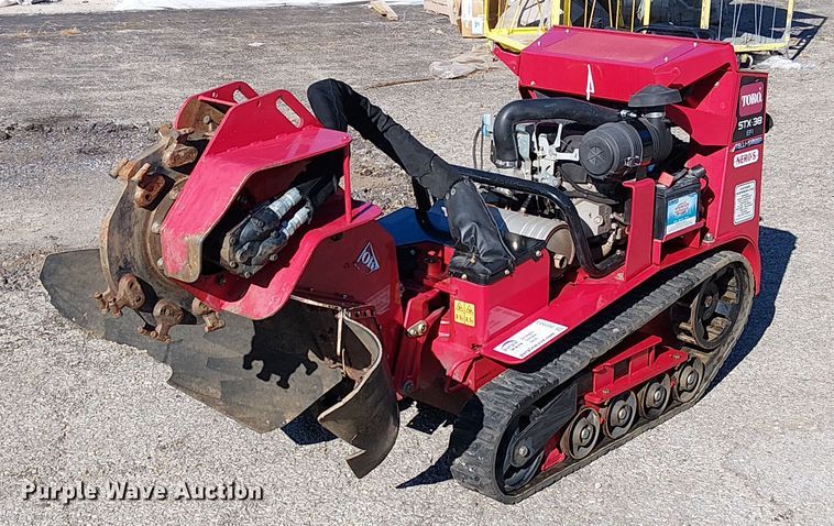 Toro STX 38 EFI Intelli-Sweep stump grinder - DU3553