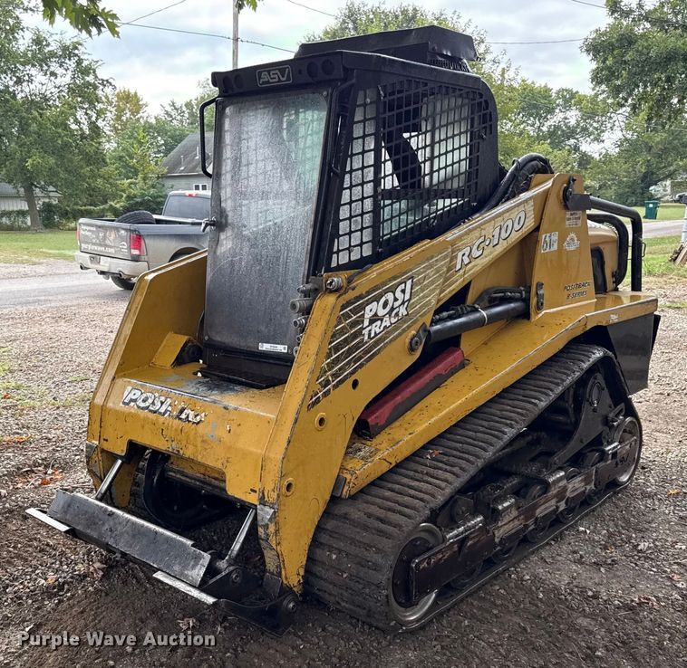 2005 ASV RC-100 tracked skid steer loader - DY8204