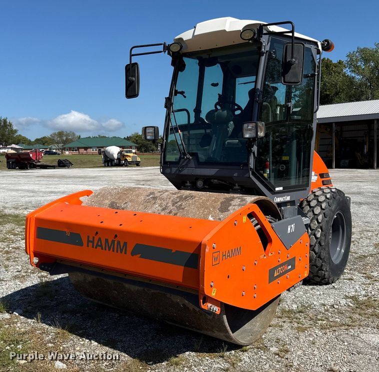 2019 Hamm H7I  single drum vibratory roller - DY8236