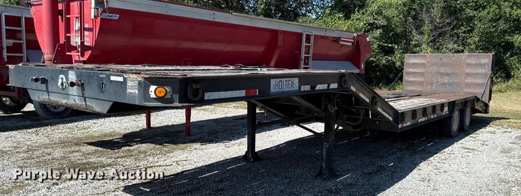 1999 Holden HLB25 drop deck equipment trailer - DY8238