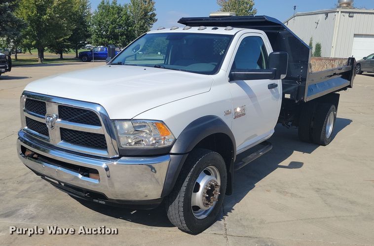2016 RAM 4500 dump truck - DZ6730