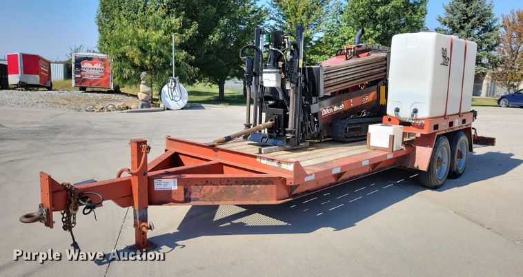 Ditch Witch JT9 directional boring unit with trailer - EA2604