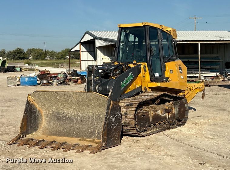 2017 John Deere 655K track loader - EA7565