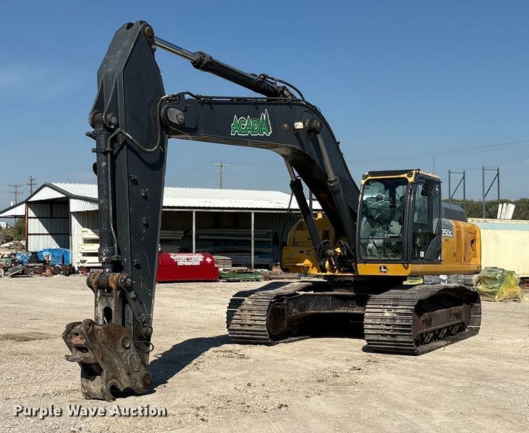 2017 John Deere 350G LC excavator - EA7568