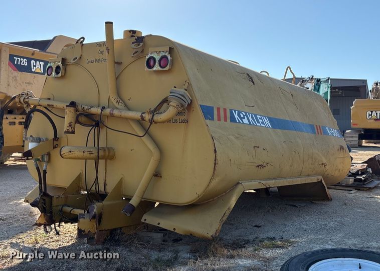 2006 Klein K-500 water tank bed - EA7588