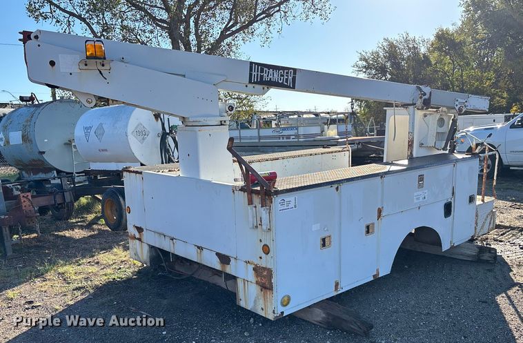 Terex Telelect IN04664 utility / service bed - EE4054