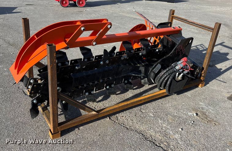 2025 MMS X39 compact utility loader trencher - EE4092