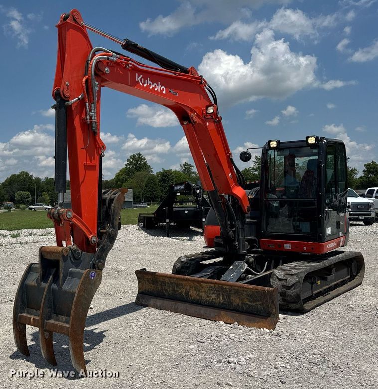 2022 Kubota KX080-4 Super Series 2 mini excavator - EF2078