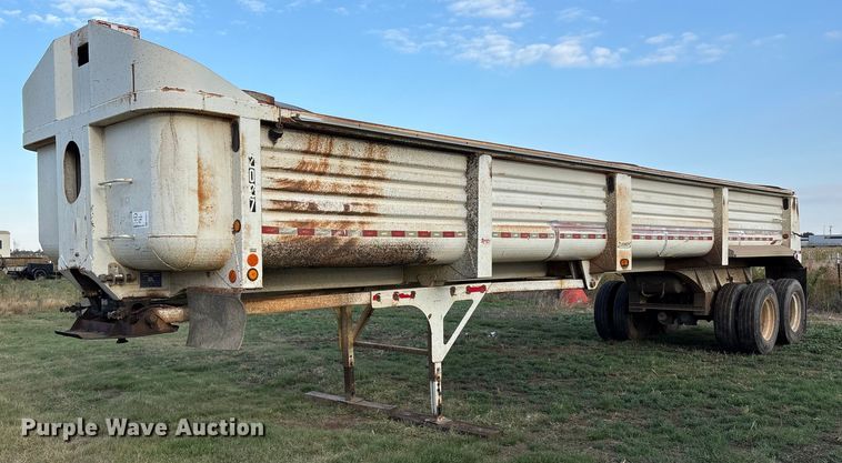 2004 Clement LW3834-AIR end dump trailer - EF6071