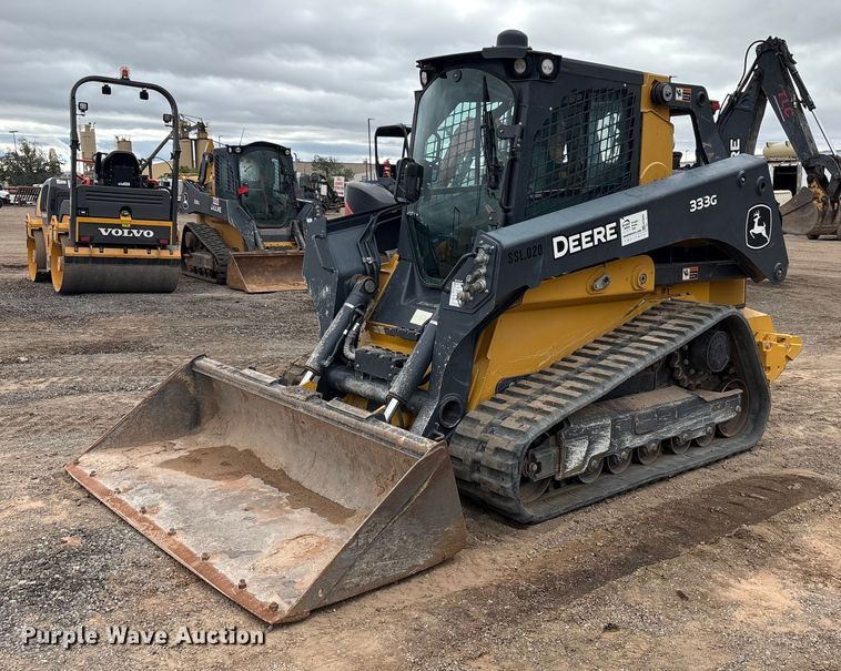 2021 John Deere 333G tracked skid steer loader - EF6083