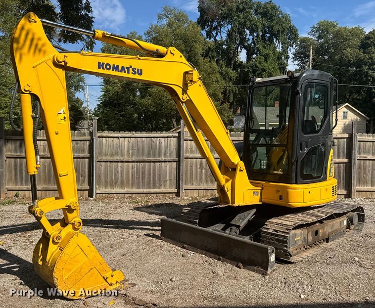 2018 Komatsu PC55MR-3 mini excavator - EM8291