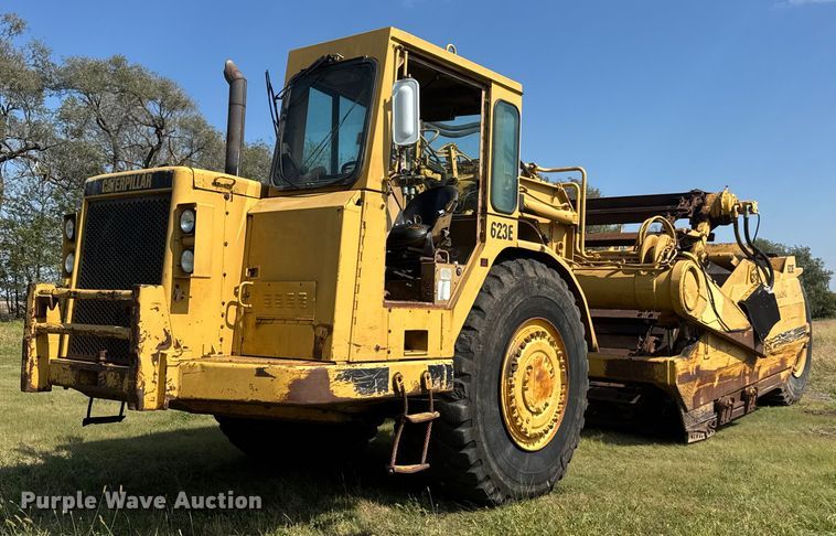 1987 Caterpillar 623E elevating scraper - EM8316