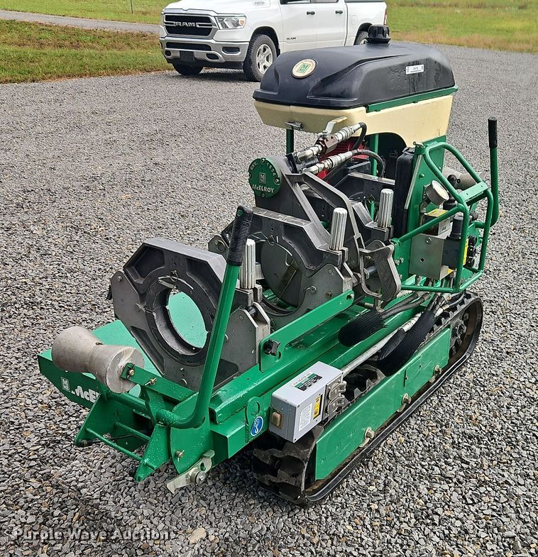 2011 McElroy TracStar 250/28 poly fusion machine - EO4708