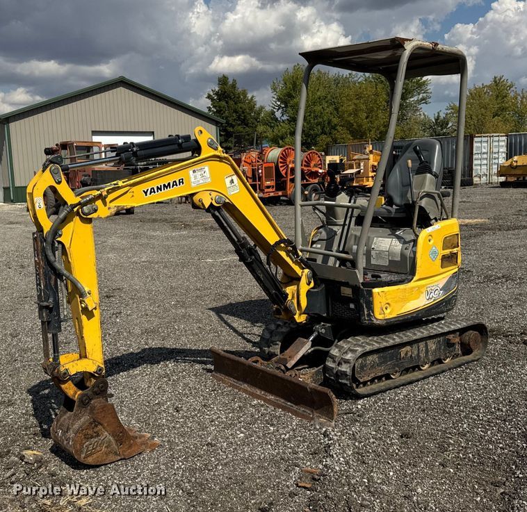 2012 Yanmar Vio17 mini excavator - ER0183