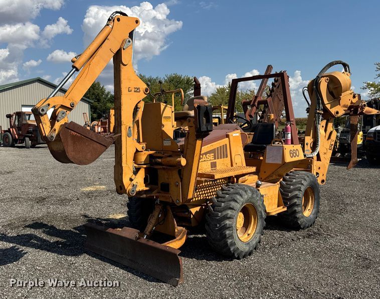 1992 Case 660 trencher - ER0186