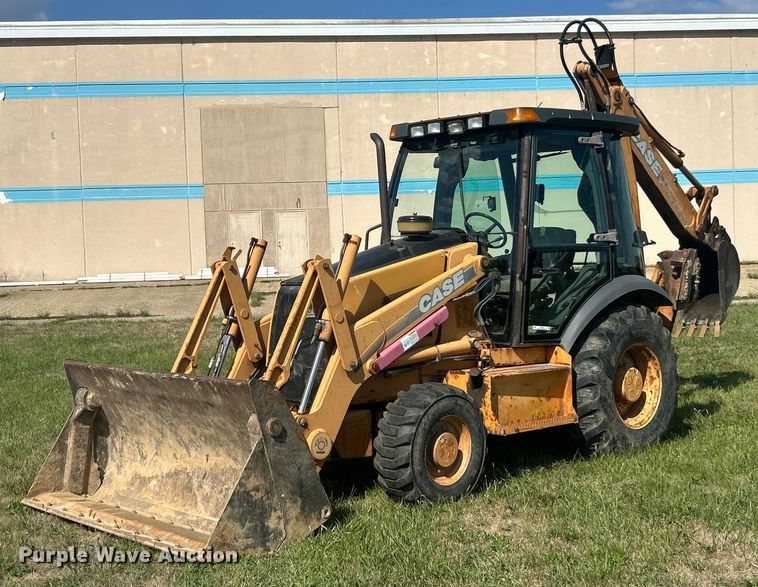 2002 Case 580 Super M backhoe - ET3237